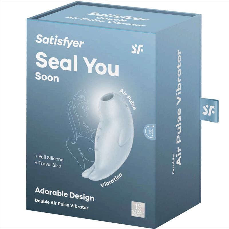 SATISFYER - SIGILLA PRESTO IL VENTOSA DEL CLITORIDE – Stimolatore dell'aria nessuna vibrazione – foto 6