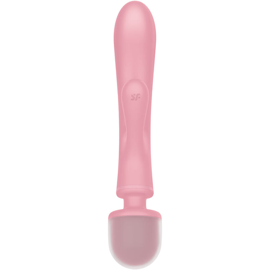 SATISFYER - MASSAGGIATORE VIBRATORE CONIGLIO TRIPLE LOVER ROSA – Vibratore WAND – foto 4