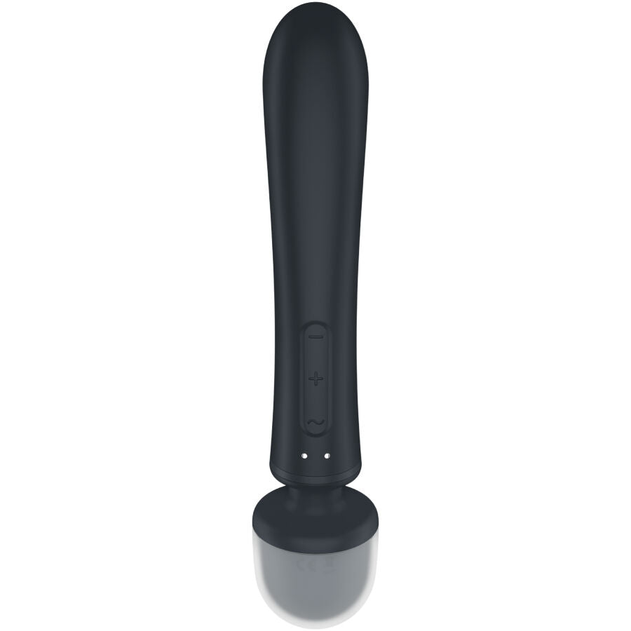 SATISFYER - MASSAGGIATORE VIBRATORE CONIGLIO TRIPLE LOVER GRIGIO – Vibratore WAND – foto 5