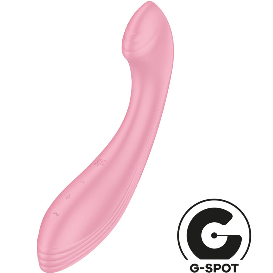 SATISFYER - G-FORCE STIMOLATORE VIBRATORE G-SPOT ROSA – Per il clitoride – foto 5