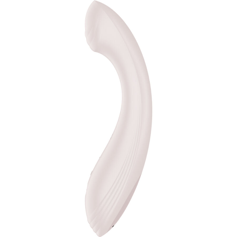 SATISFYER - G-FORCE STIMOLATORE VIBRATORE G-SPOT BEIGE – Per il clitoride – foto 2