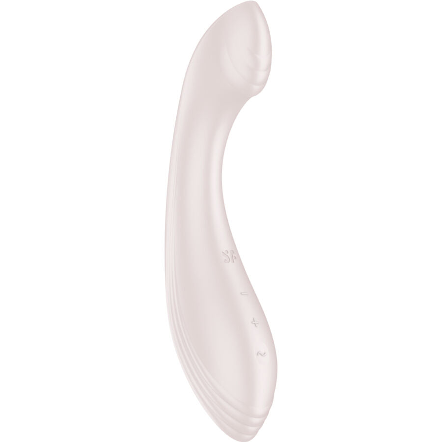 SATISFYER - G-FORCE STIMOLATORE VIBRATORE G-SPOT BEIGE – Per il clitoride
