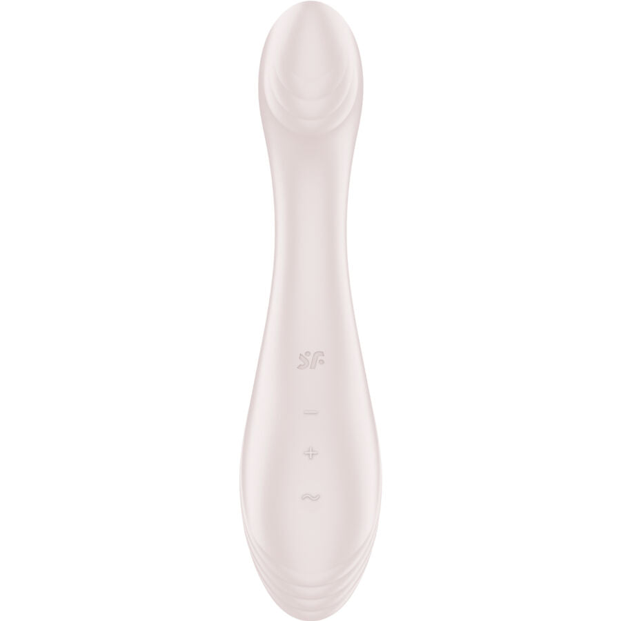 SATISFYER - G-FORCE STIMOLATORE VIBRATORE G-SPOT BEIGE – Per il clitoride – foto 3
