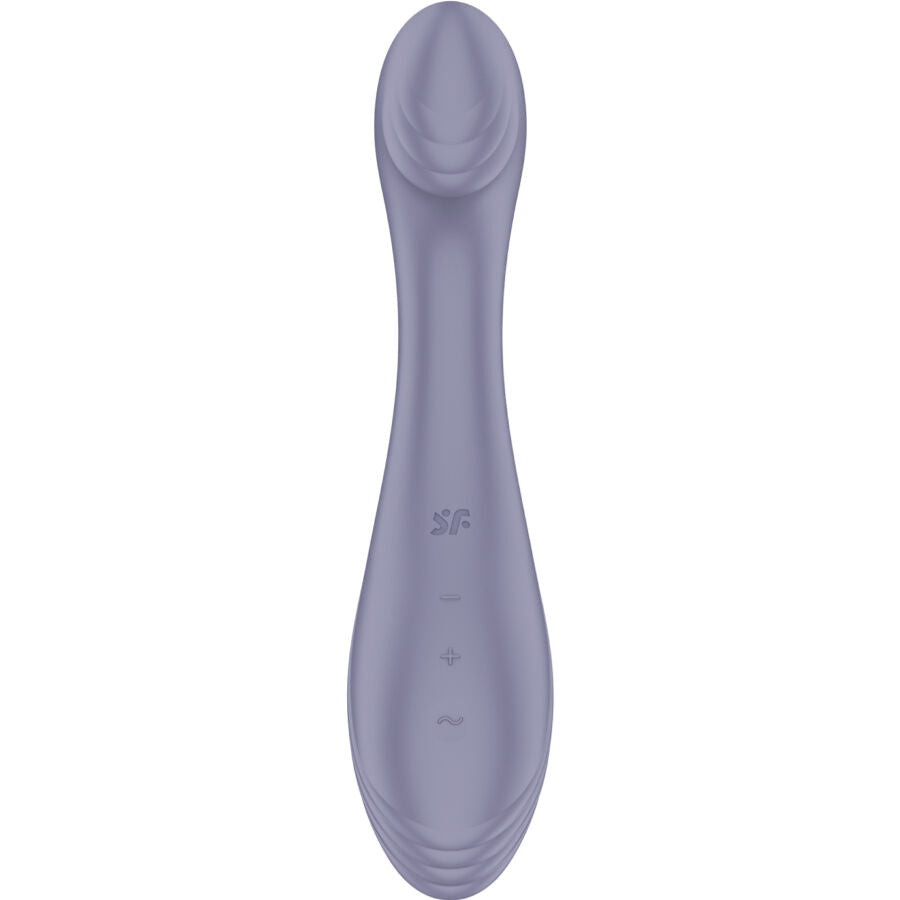 SATISFYER - G-FORCE STIMOLATORE VIBRATORE G-SPOT VIOLA – Per il clitoride – foto 3