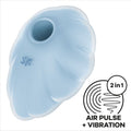 SATISFYER - VIBRATORE CLOUD DANCER BLU AIR PULSE – Stimolatore d'aria con vibrazione