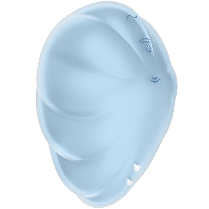 SATISFYER - VIBRATORE CLOUD DANCER BLU AIR PULSE – Stimolatore d'aria con vibrazione – foto 4