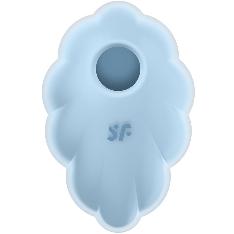 SATISFYER - VIBRATORE CLOUD DANCER BLU AIR PULSE – Stimolatore d'aria con vibrazione – foto 2