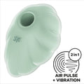 SATISFYER - VIBRATORE CLOUD DANCER GREEN AIR PULSE – Stimolatore d'aria con vibrazione
