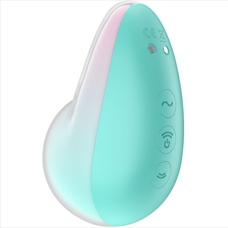 SATISFYER - STIMOLATORE PIXIE DUST BLUE AIR PLUSE – Stimolatore dell'aria nessuna vibrazione – foto 3