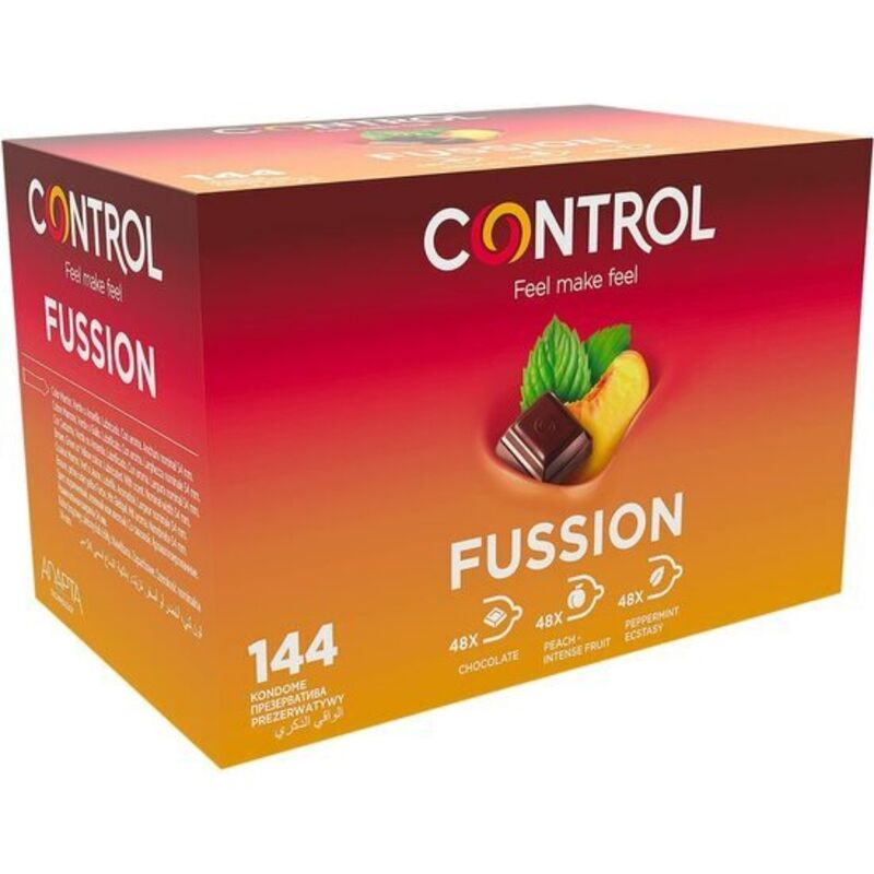 CONTROL - PRESERVATIVI ADAPTA FUSSION 144 UNITÀ – Profumo