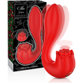 MIA -  SELENA STIMOLATORE VIBRANTE + TAPPING ROSSO – Per il clitoride
