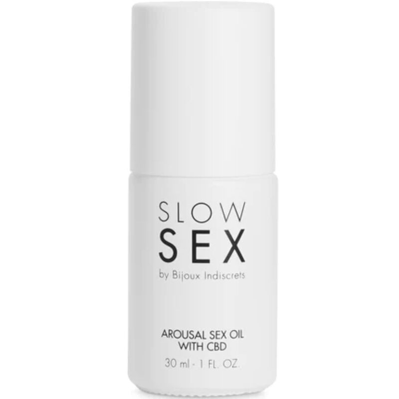 BIJOUX INDISCRETS - SLOW SEX OLIO DA MASSAGGIO SESSUALE CON CBD 30 ML – Creme per massaggi – foto 2