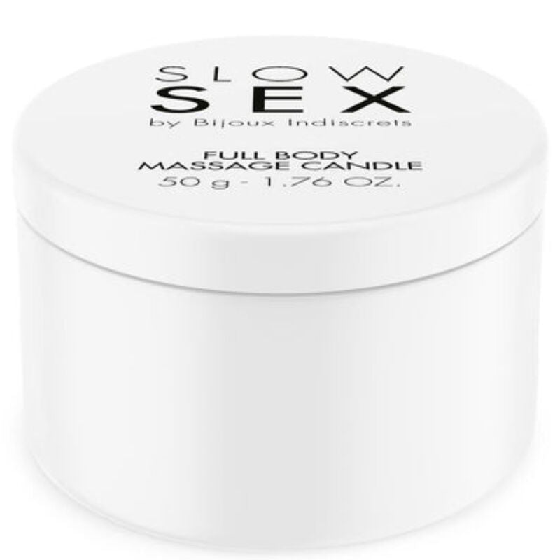 BIJOUX INDISCRETS - SLOW SEX CANDELA DA MASSAGGIO CORPO 50 G – Candele da massaggio