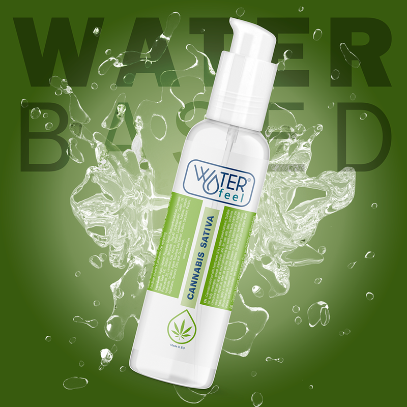 WATERFEEL - LUBRIFICANTE ALLA CANNABIS 150 ML – Serie a base di CBD – foto 4