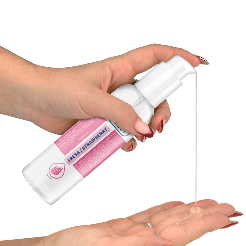 WATERFEEL - LUBRIFICANTE A BASE ACQUA DI FRAGOLA 175 ML – Con sapori deliziosi – foto 3