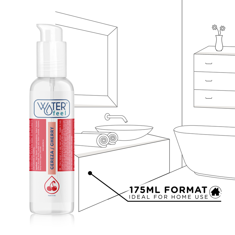 WATERFEEL - LUBRIFICANTE ALLA CILIEGIA 175 ML – Con sapori deliziosi – foto 5