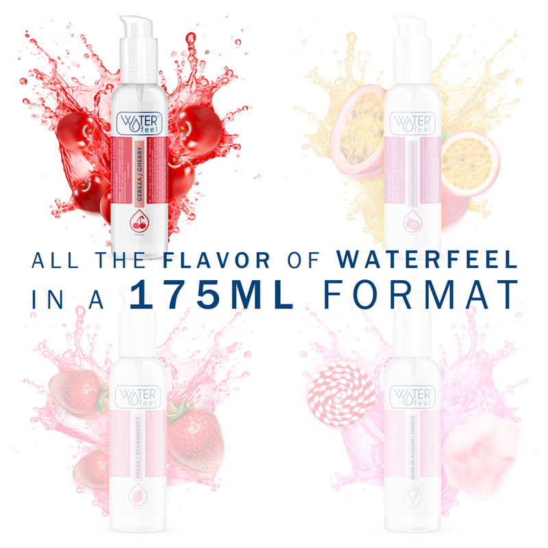 WATERFEEL - LUBRIFICANTE ALLA CILIEGIA 175 ML – Con sapori deliziosi – foto 2