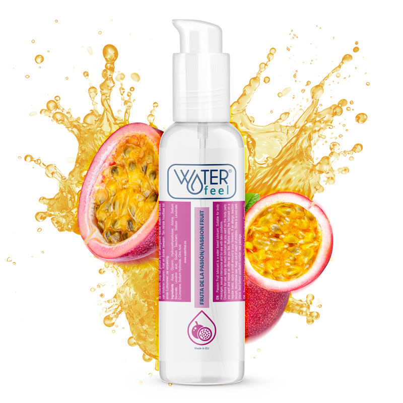 WATERFEEL - LUBRIFICANTE A BASE ACQUA AL FRUTTO DELLA PASSIONE 175 ML – Con sapori deliziosi
