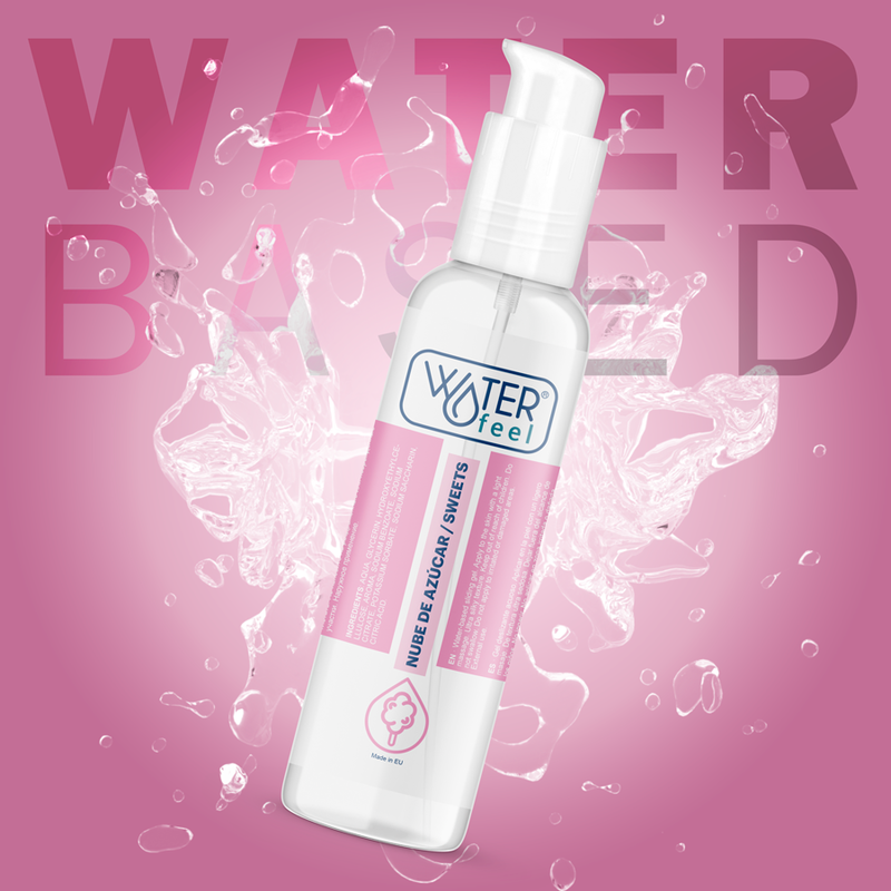 WATERFEEL - LUBRIFICANTE NUVOLA DI ZUCCHERO 175 ML – Con sapori deliziosi – foto 4