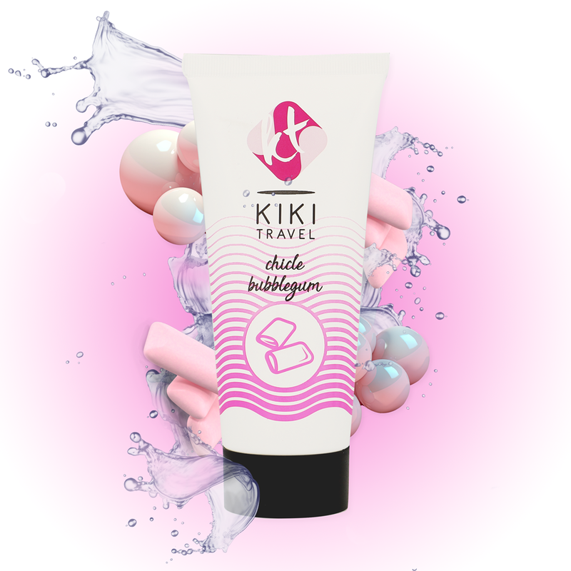 KIKÍ TRAVEL - FRAGOLA GUM LUBRIFICANTE 50 ML – Con sapori deliziosi