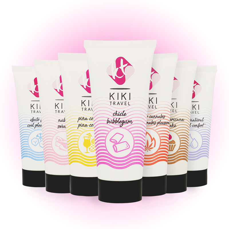 KIKÍ TRAVEL - FRAGOLA GUM LUBRIFICANTE 50 ML – Con sapori deliziosi – foto 8
