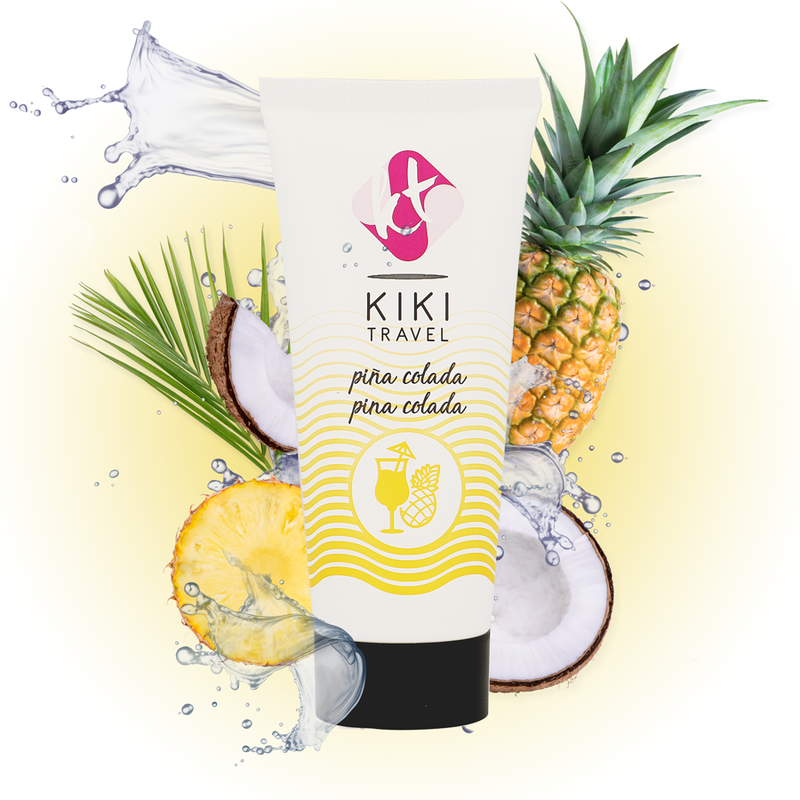 KIKÍ TRAVEL - PINA COLADA LUBRIFICANTE 50 ML – Con sapori deliziosi