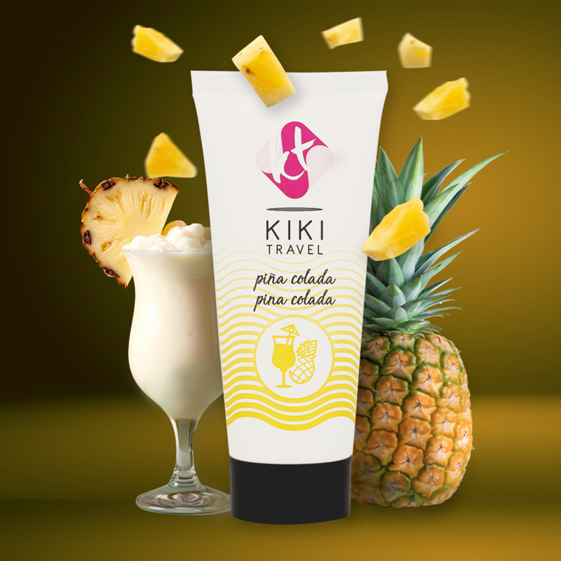 KIKÍ TRAVEL - PINA COLADA LUBRIFICANTE 50 ML – Con sapori deliziosi – foto 5