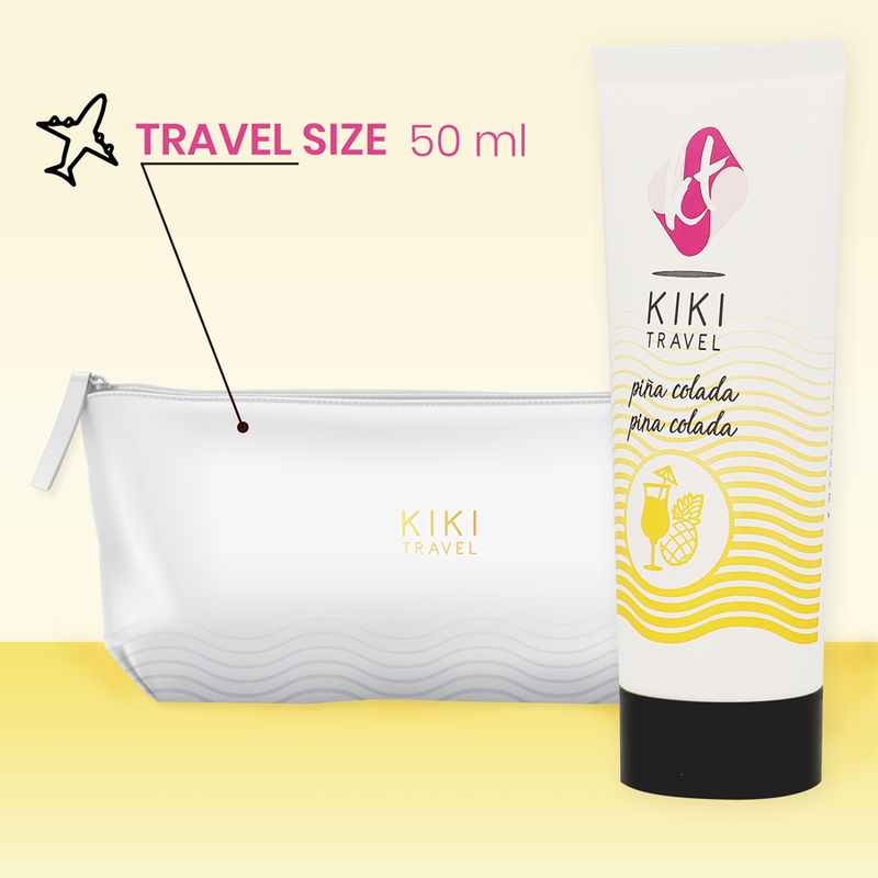 KIKÍ TRAVEL - PINA COLADA LUBRIFICANTE 50 ML – Con sapori deliziosi – foto 3
