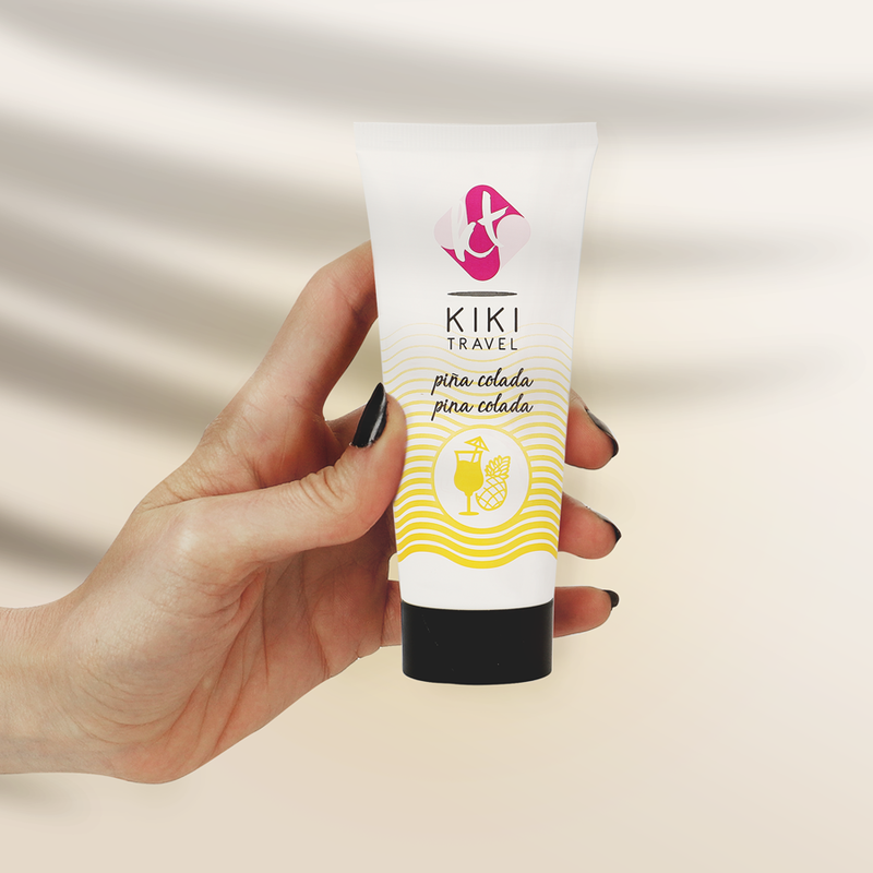 KIKÍ TRAVEL - PINA COLADA LUBRIFICANTE 50 ML – Con sapori deliziosi – foto 6