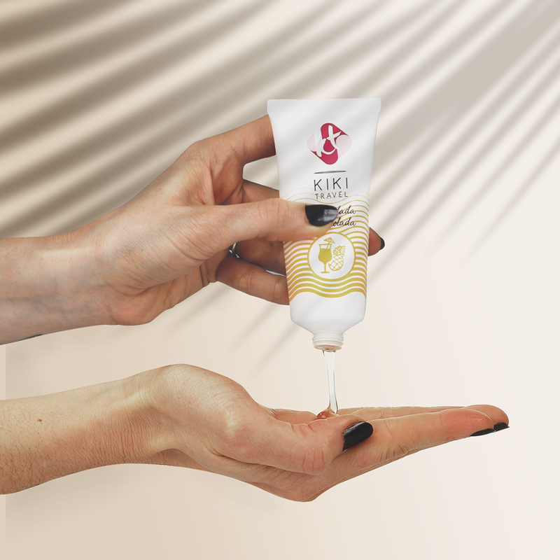 KIKÍ TRAVEL - PINA COLADA LUBRIFICANTE 50 ML – Con sapori deliziosi – foto 7