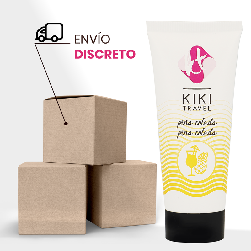 KIKÍ TRAVEL - PINA COLADA LUBRIFICANTE 50 ML – Con sapori deliziosi – foto 9