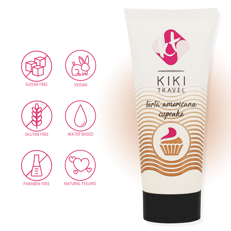 KIKÍ TRAVEL - LUBRIFICANTE PER CUPCAKE 50 ML – Con sapori deliziosi – foto 4
