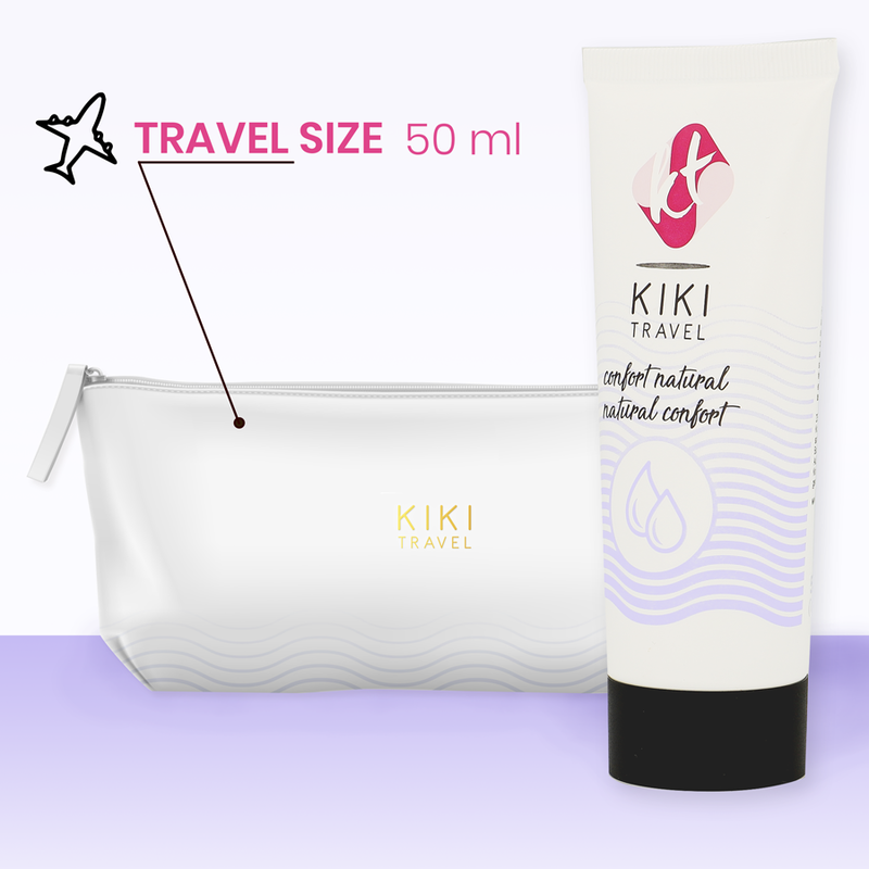 KIKÍ TRAVEL - CONFORT LUBRIFICANTE NATURALE 50 ML – A base d'acqua – foto 3