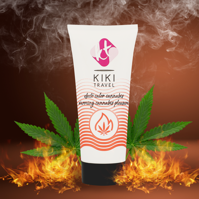 KIKÍ TRAVEL - CANNABIS LUBRIFICANTE EFFETTO CALDO 50 ML – Effetto calore – foto 5