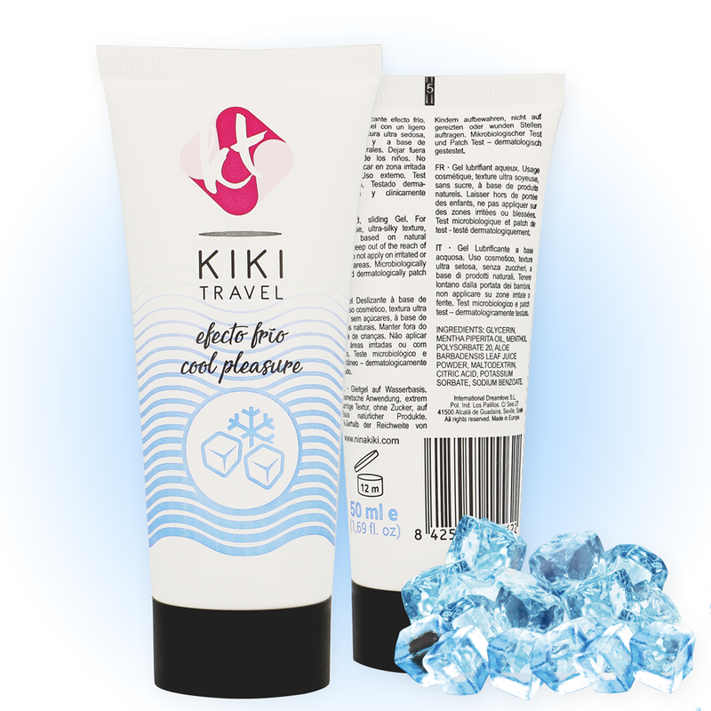 KIKÍ TRAVEL - LUBRIFICANTE EFFETTO RAFFREDDANTE 50 ML – Effetto freddo – foto 2