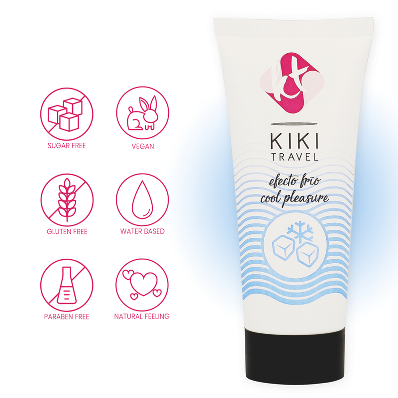 KIKÍ TRAVEL - LUBRIFICANTE EFFETTO RAFFREDDANTE 50 ML – Effetto freddo – foto 4