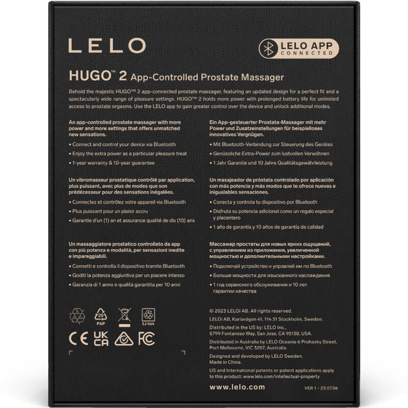 LELO - MASSAGGIATORE PROSTATICO HUGO 2 VERDE – Vibratori anali – foto 4