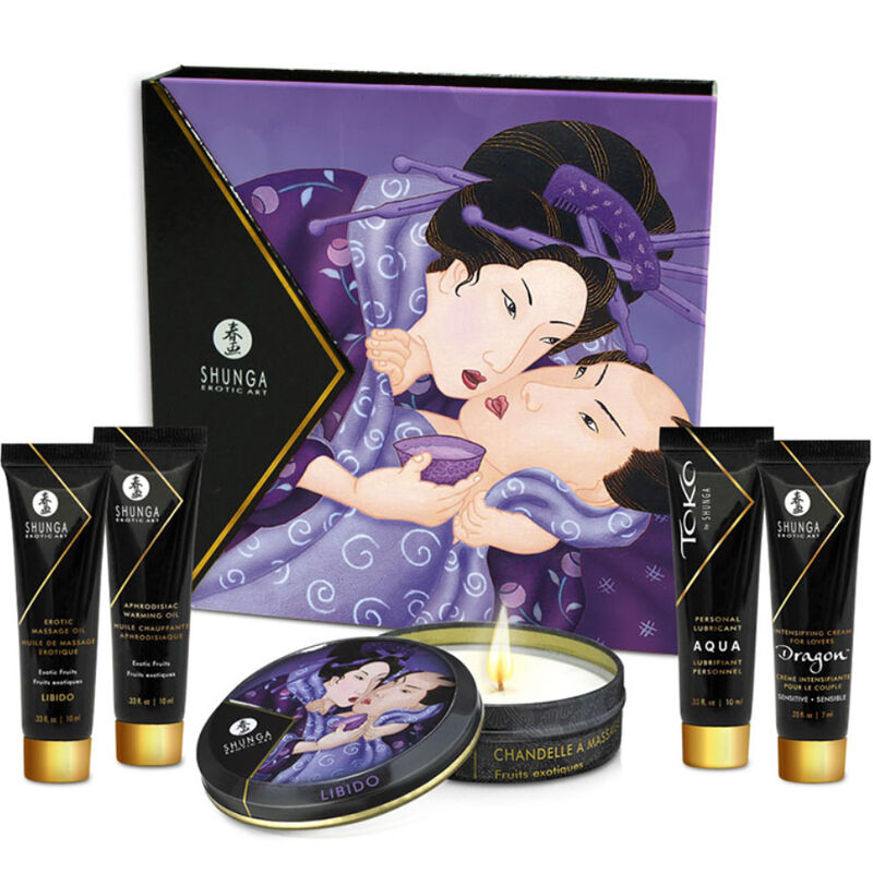 SHUNGA - FRUTTI ESOTICI DELLA GEISHA SEGRETA – Kit per massaggi