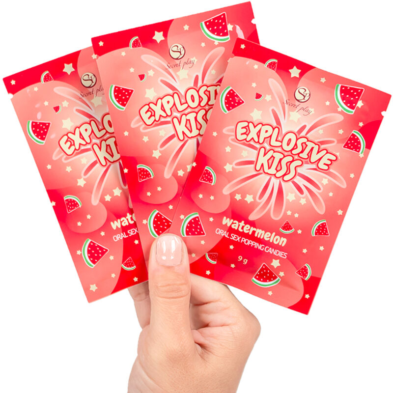 SECRET PLAY - CARAMELLE ESPLOSIVE ALL'ANGURIA – Caramelle divertenti – foto 5