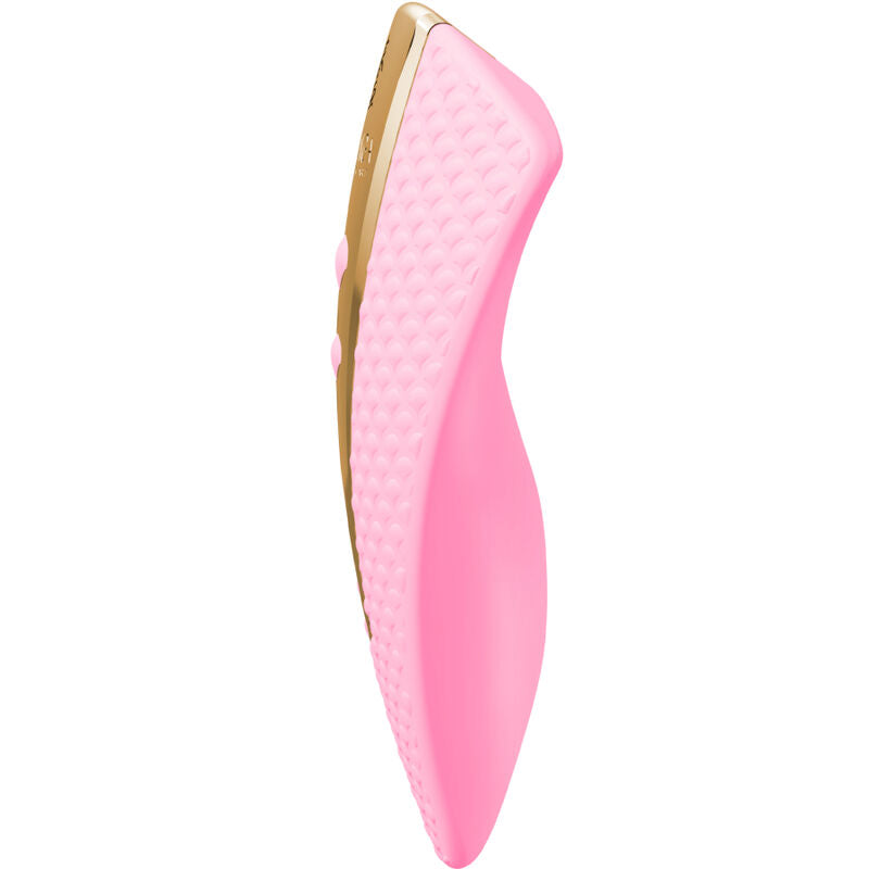 SHUNGA - MASSAGGIATORE INTIMO OBI ROSA – Vibratori clitoridei da posare – foto 3