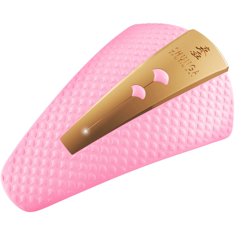 SHUNGA - MASSAGGIATORE INTIMO OBI ROSA – Vibratori clitoridei da posare – foto 2