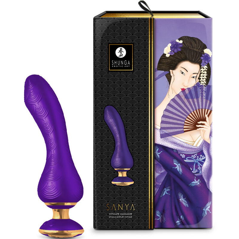 SHUNGA - MASSAGGIATORE INTIMO SANYA VIOLA – Massaggiatrici – foto 4
