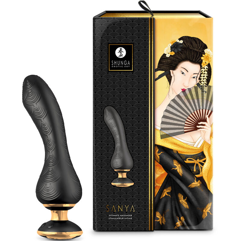 SHUNGA - MASSAGGIATORE INTIMO SANYA NERO – Massaggiatrici – foto 4