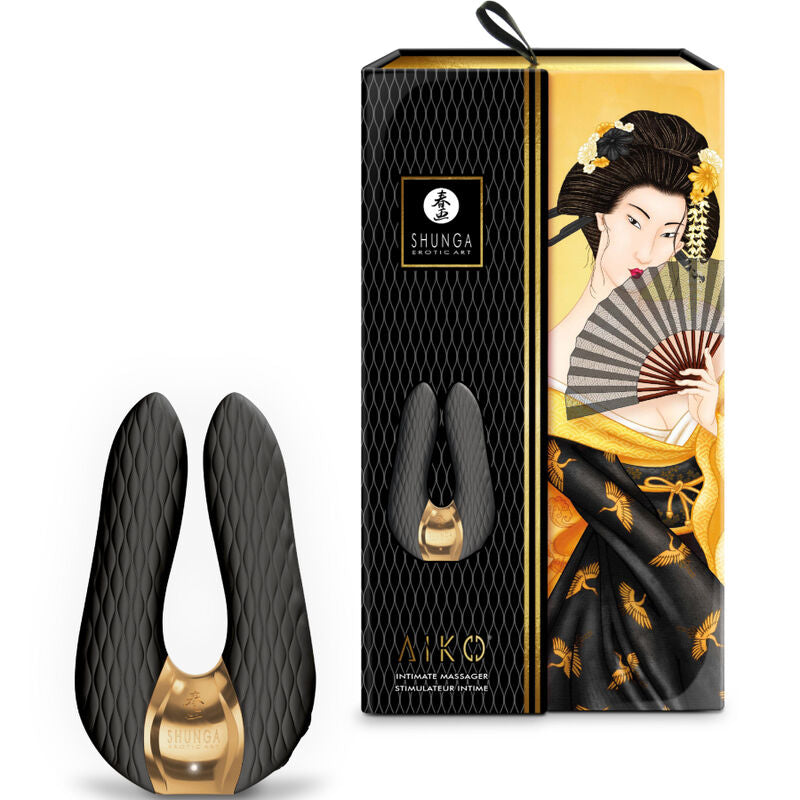 SHUNGA - MASSAGGIATORE INTIMO AIKO NERO – Vibratori HI-TECH – foto 4