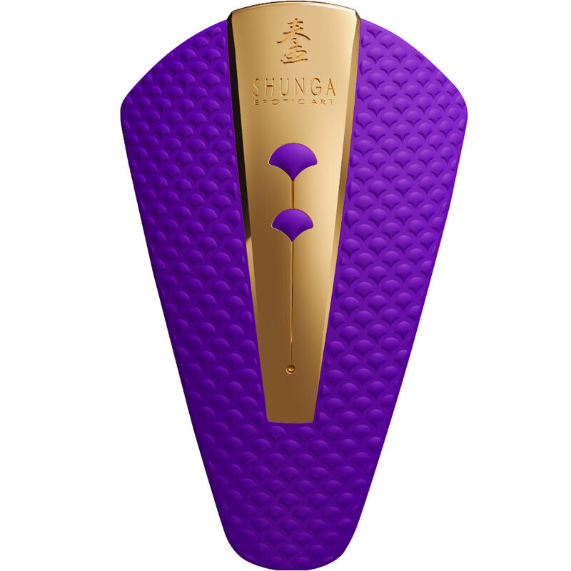 SHUNGA - MASSAGGIATORE INTIMO OBI VIOLA – Vibratori clitoridei da posare