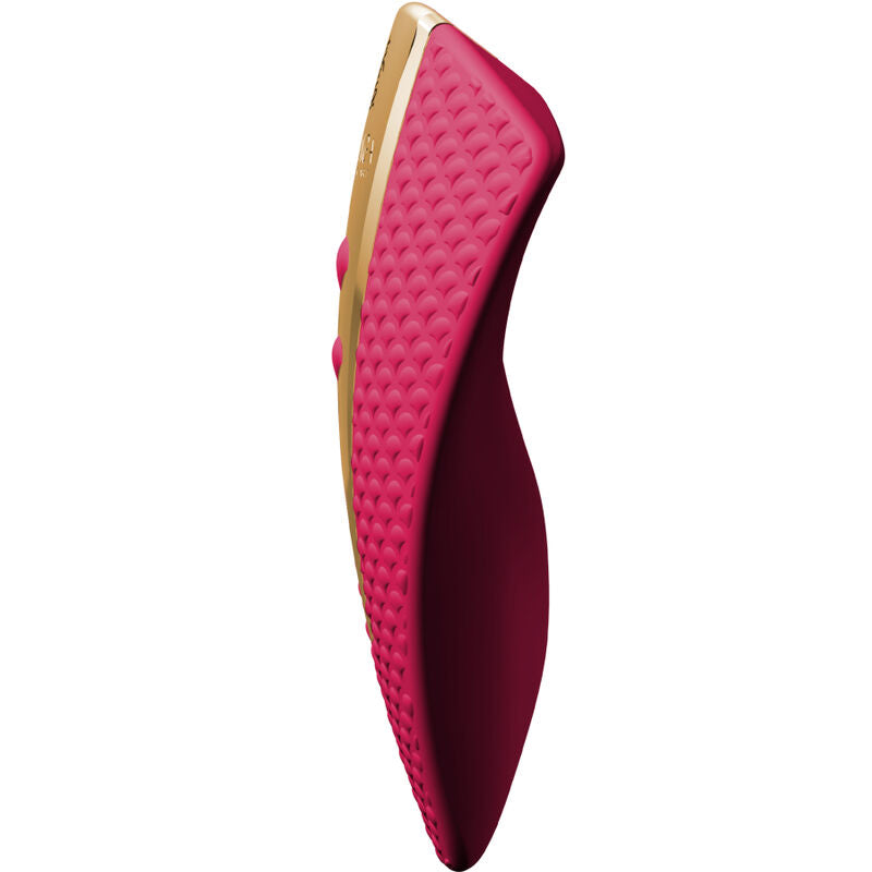 SHUNGA - MASSAGGIATORE INTIMO OBI FUCSIA – Vibratori clitoridei da posare – foto 3