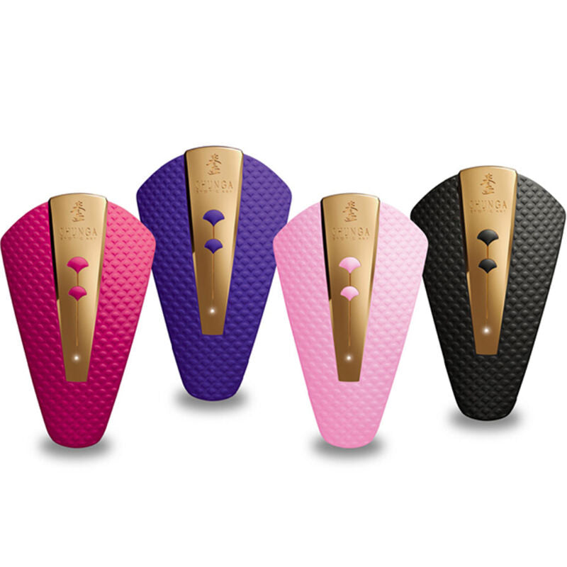 SHUNGA - MASSAGGIATORE INTIMO OBI ROSA – Vibratori clitoridei da posare – foto 5