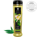 SHUNGA - OLIO DA MASSAGGIO BIOLOGICO TÈ VERDE 240 ML – Oli da massaggio non aromatizzati