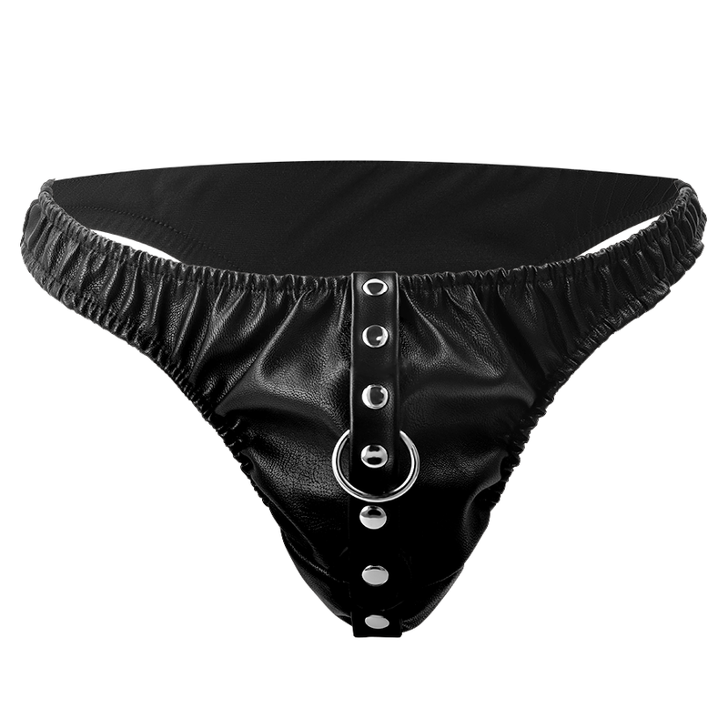 DARKNESS - PERIZOMA DI SOTTOMISSIONE CON CATENA IN METALLO – Moda BDSM – foto 4