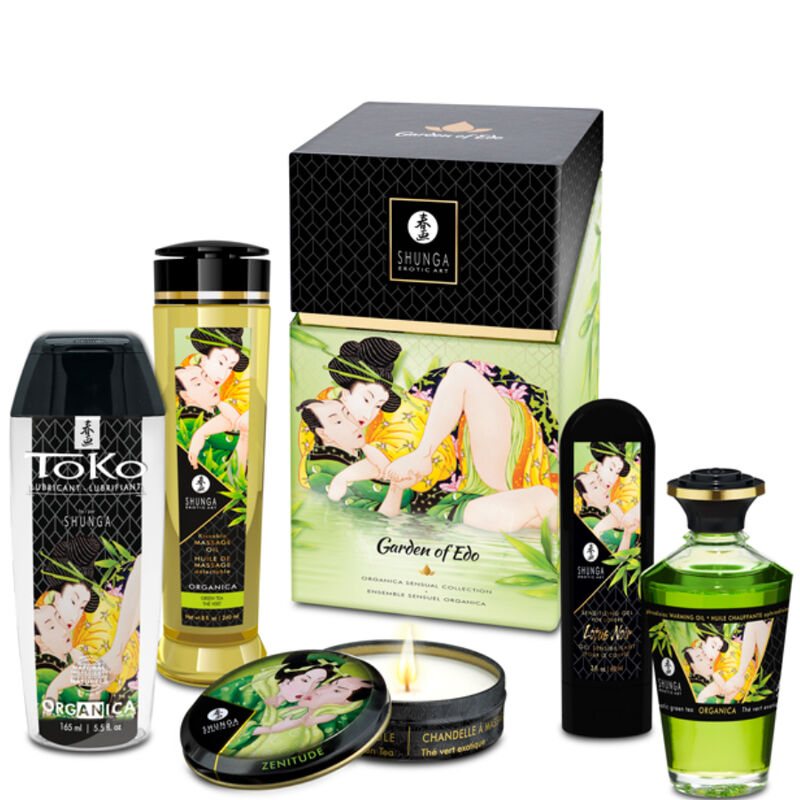 SHUNGA - KIT GIARDINO EDO COLLEZIONE BIOLOGICA – Kit per massaggi